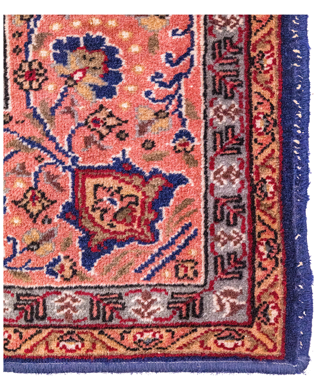 Iranian Meshed handmade wool rug - Image 2