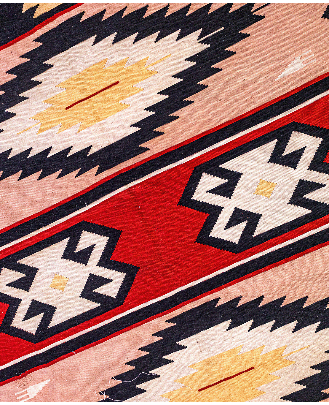 Torontál handwoven wool kilim - Image 3