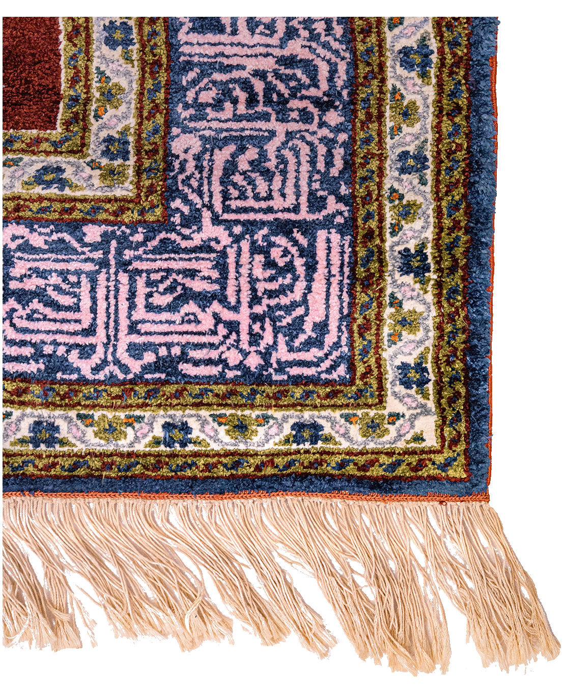 Turkish Kayseri hand-knotted silk rug - Image 2