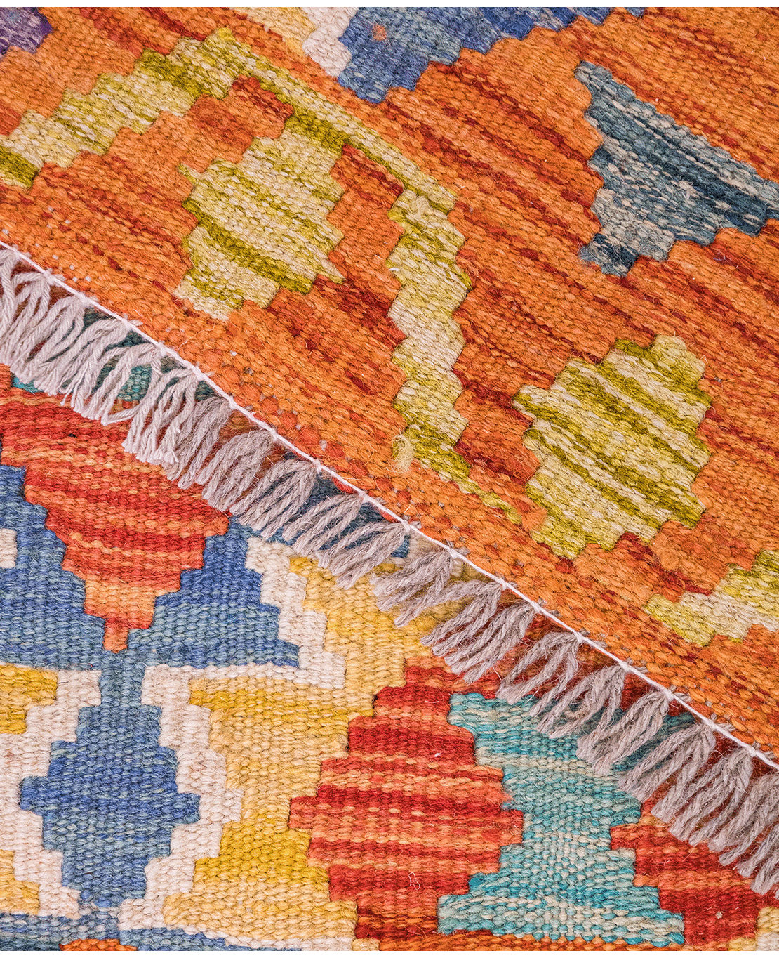 Chobi hand-made wool kilim - Image 4