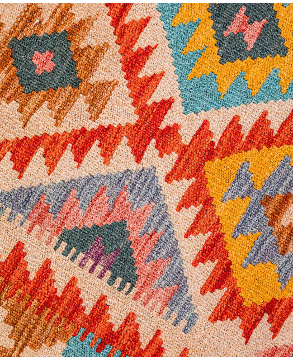 Chobi hand-made wool kilim - Image 3