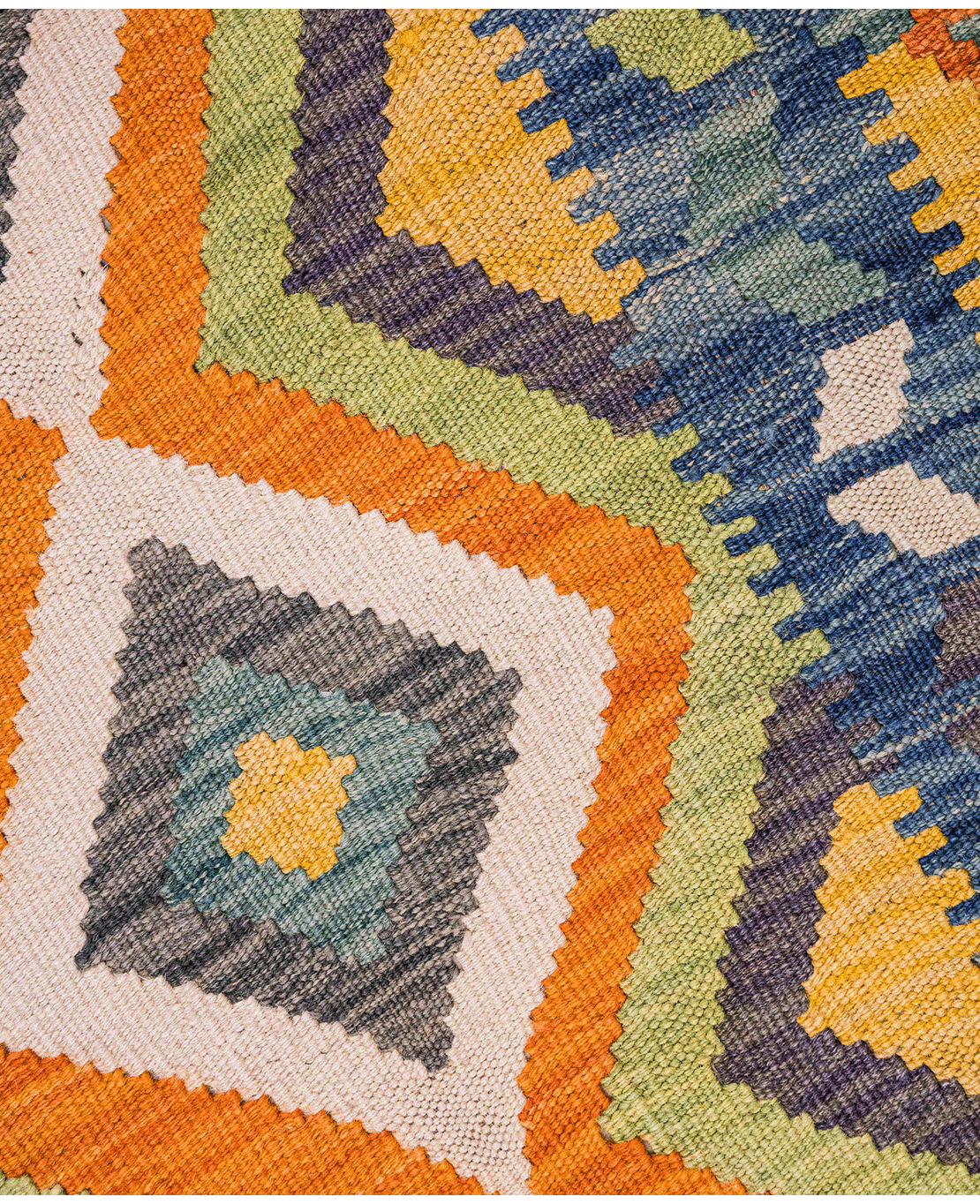 Chobi hand-made wool kilim - Image 3