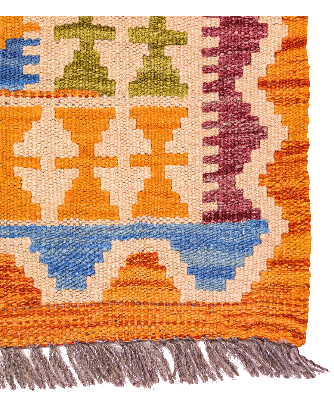 Chobi hand-made wool kilim - Image 2