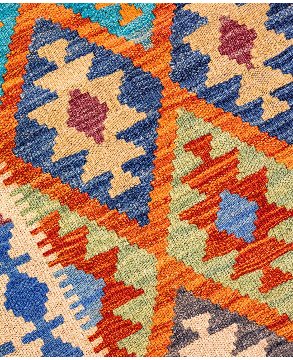 Chobi hand-made wool kilim - Image 3