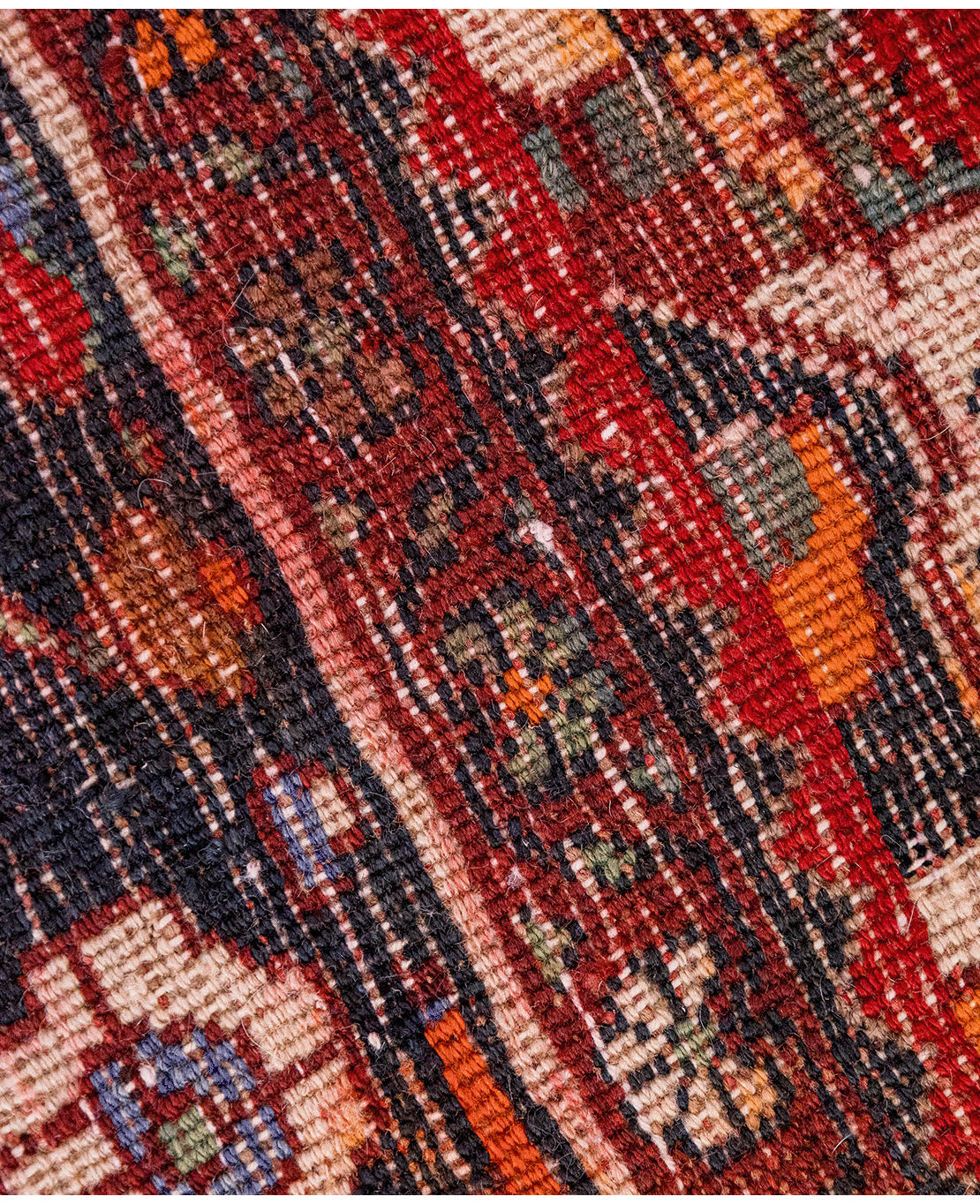 Iranian Hamadan handmade wool rug - Image 5