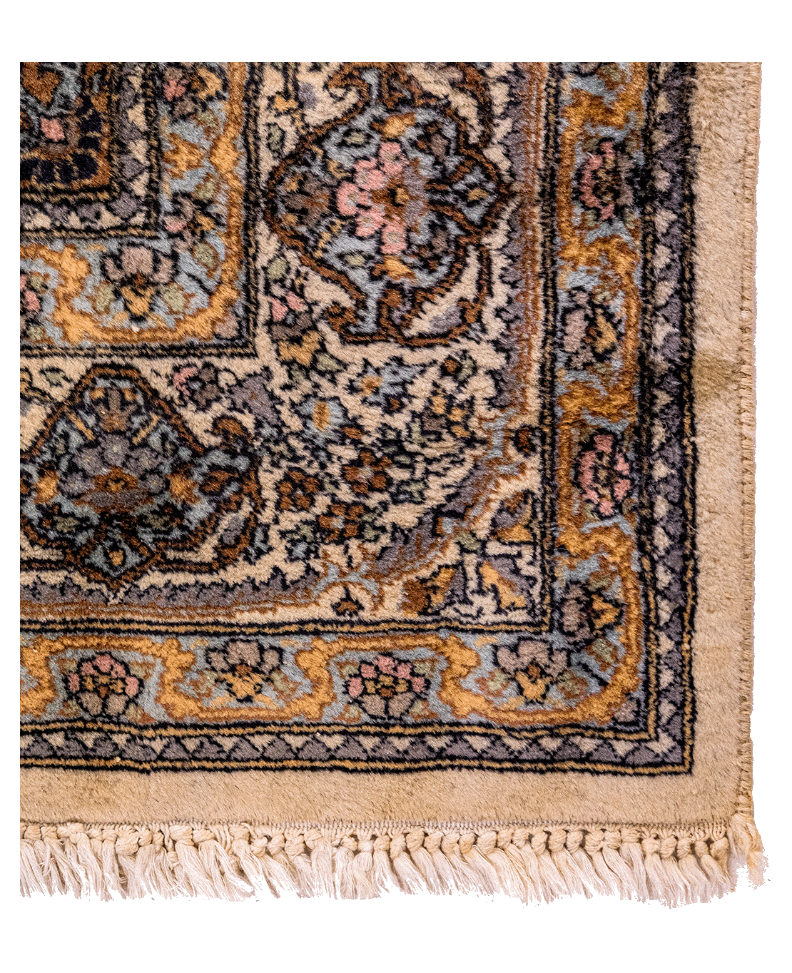Iranian Kerman handmade wool rug - Image 2