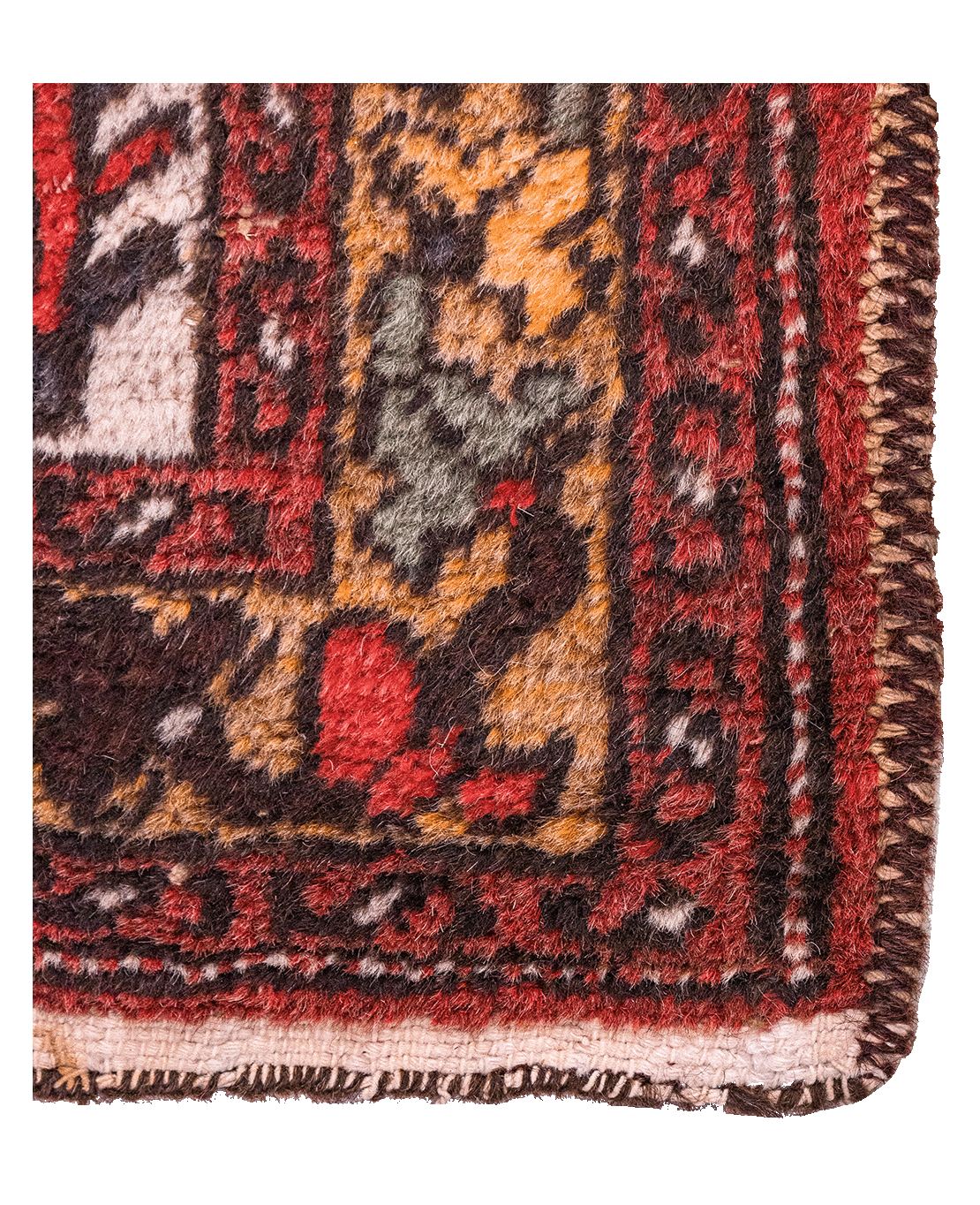 Iranian Hamadan handmade wool rug - Image 2