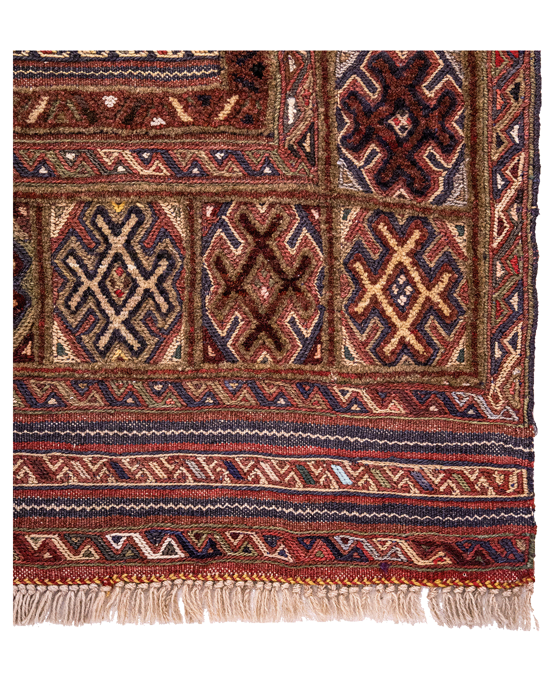 Afghan Nachoni handmade wool rug - Image 2