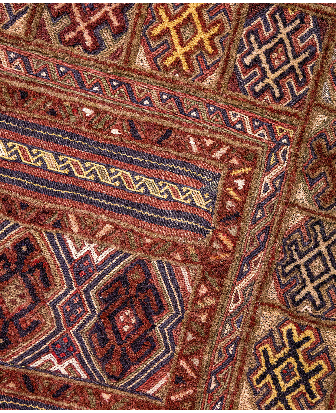 Afghan Nachoni handmade wool rug - Image 3
