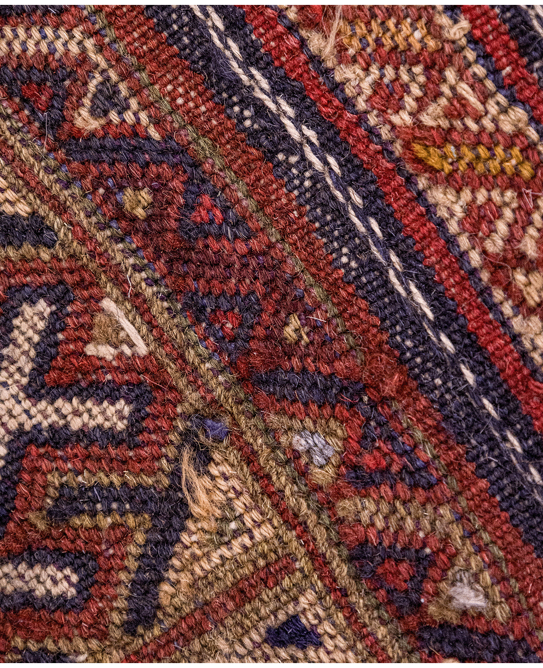 Afghan Nachoni handmade wool rug - Image 6
