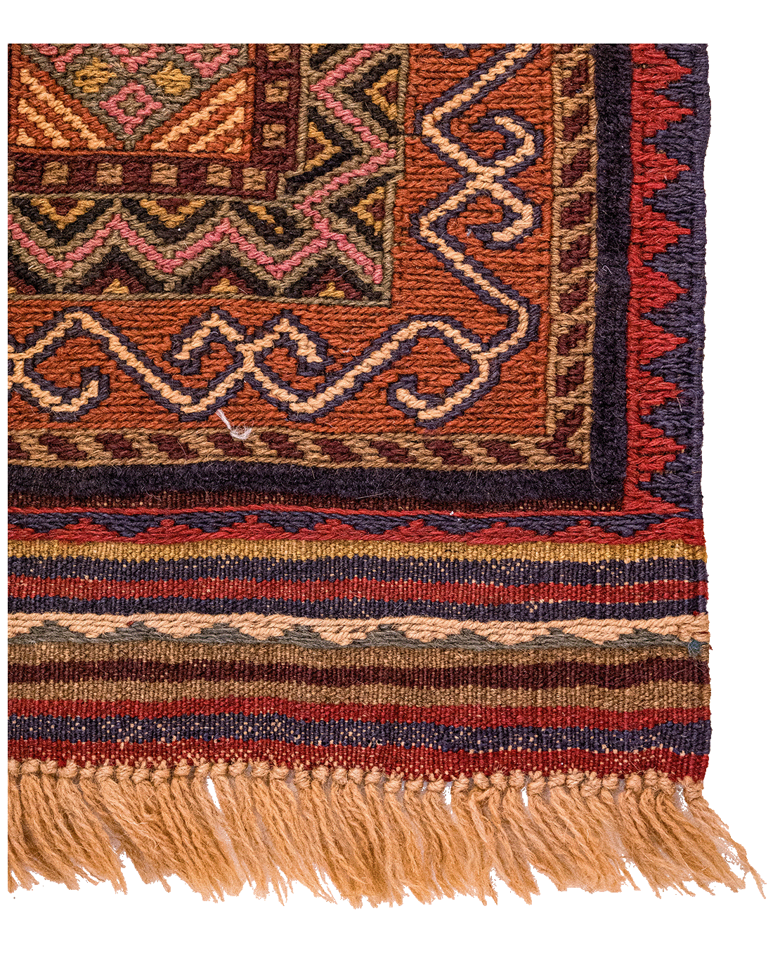 Afghan Nachoni handmade wool rug - Image 2