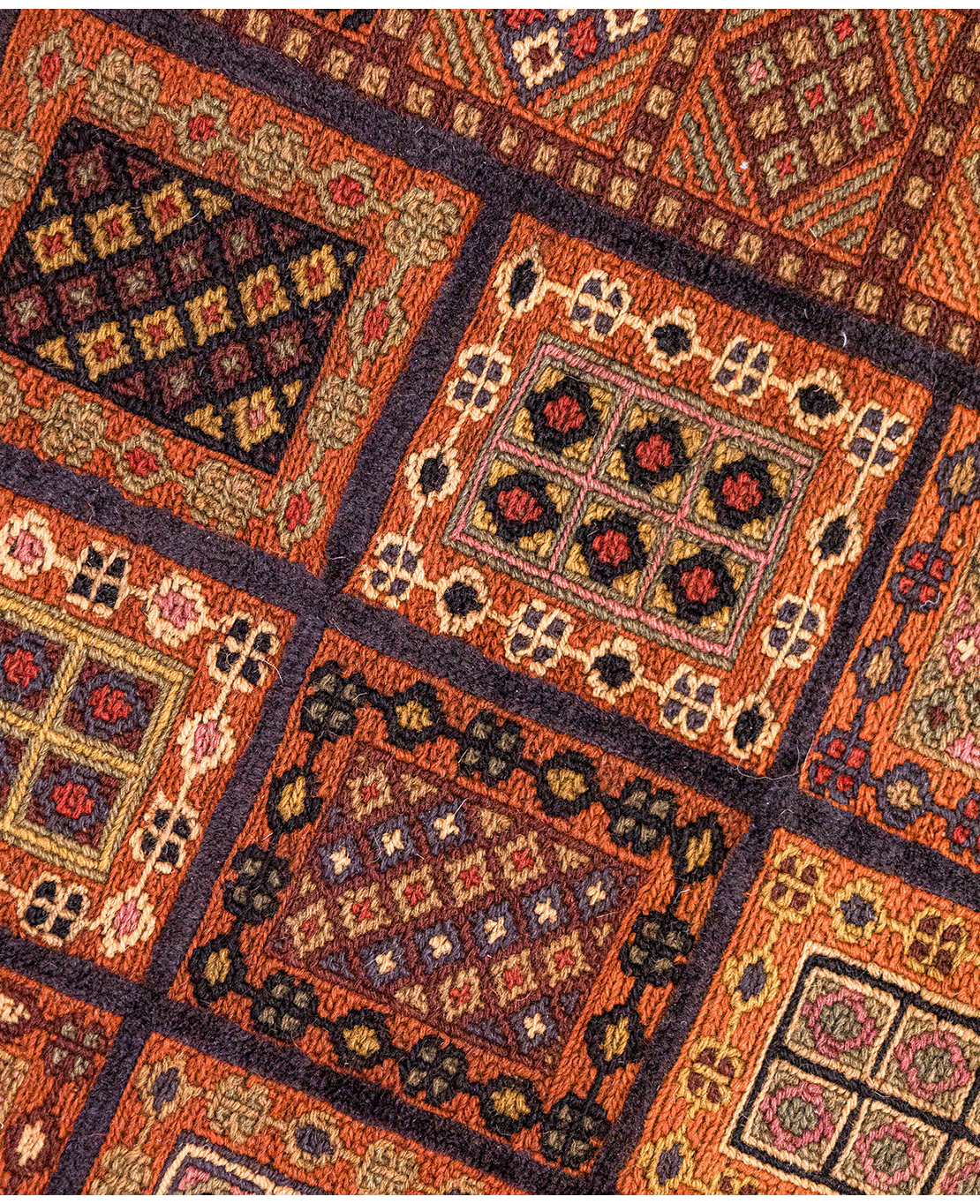 Afghan Nachoni handmade wool rug - Image 3