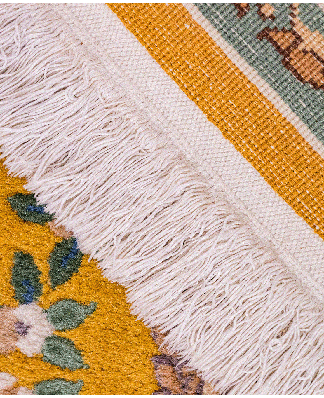 Chinese hand-knotted wool rug - Image 4
