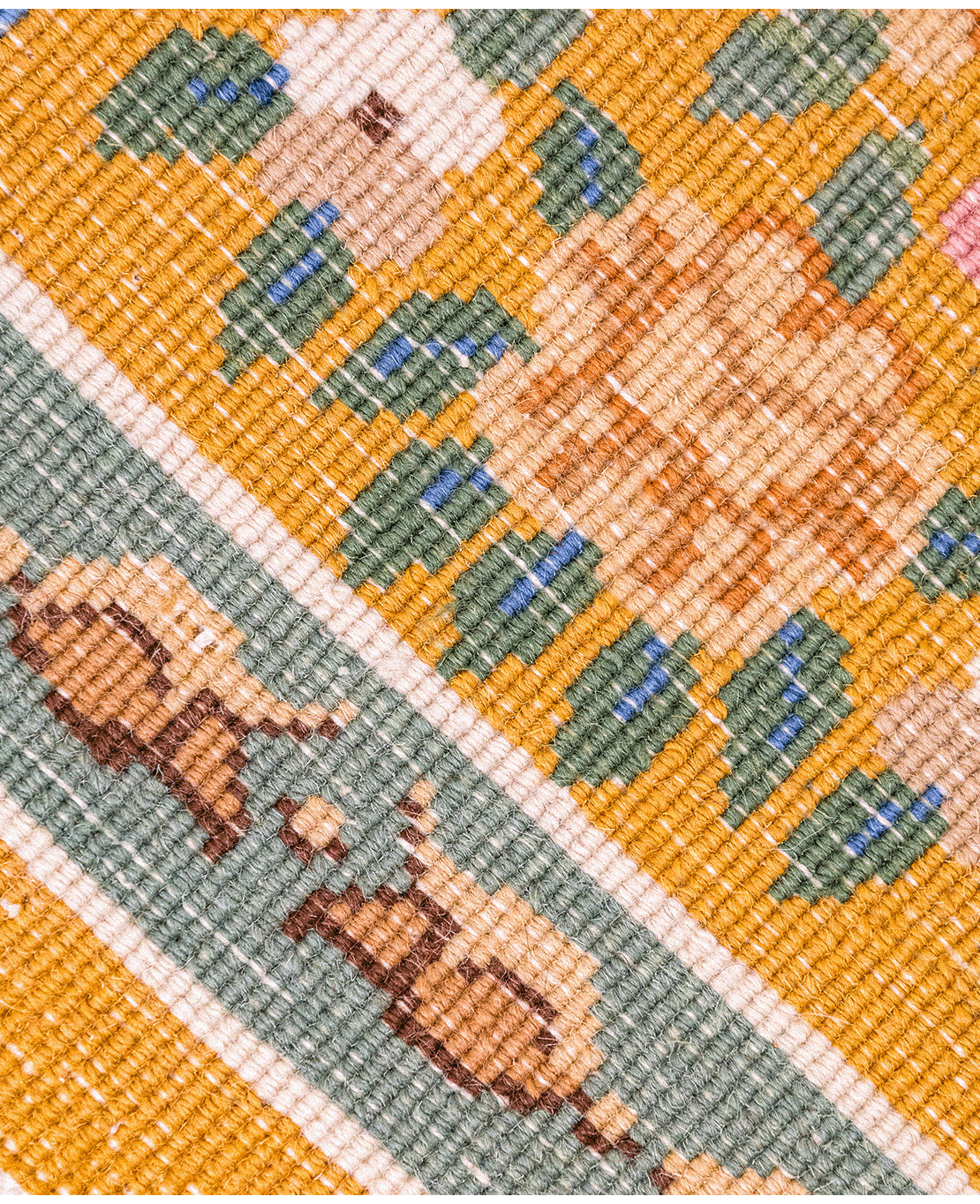 Chinese hand-knotted wool rug - Image 5