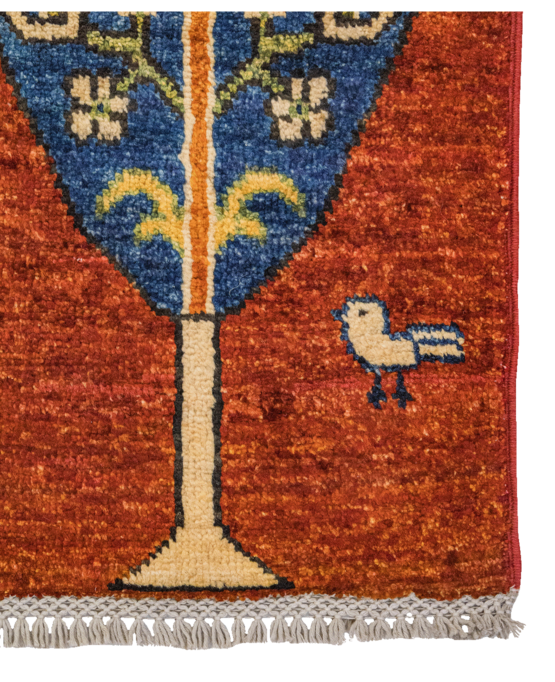 Afghan modern Ziegler hand-knotted wool rug - Image 2