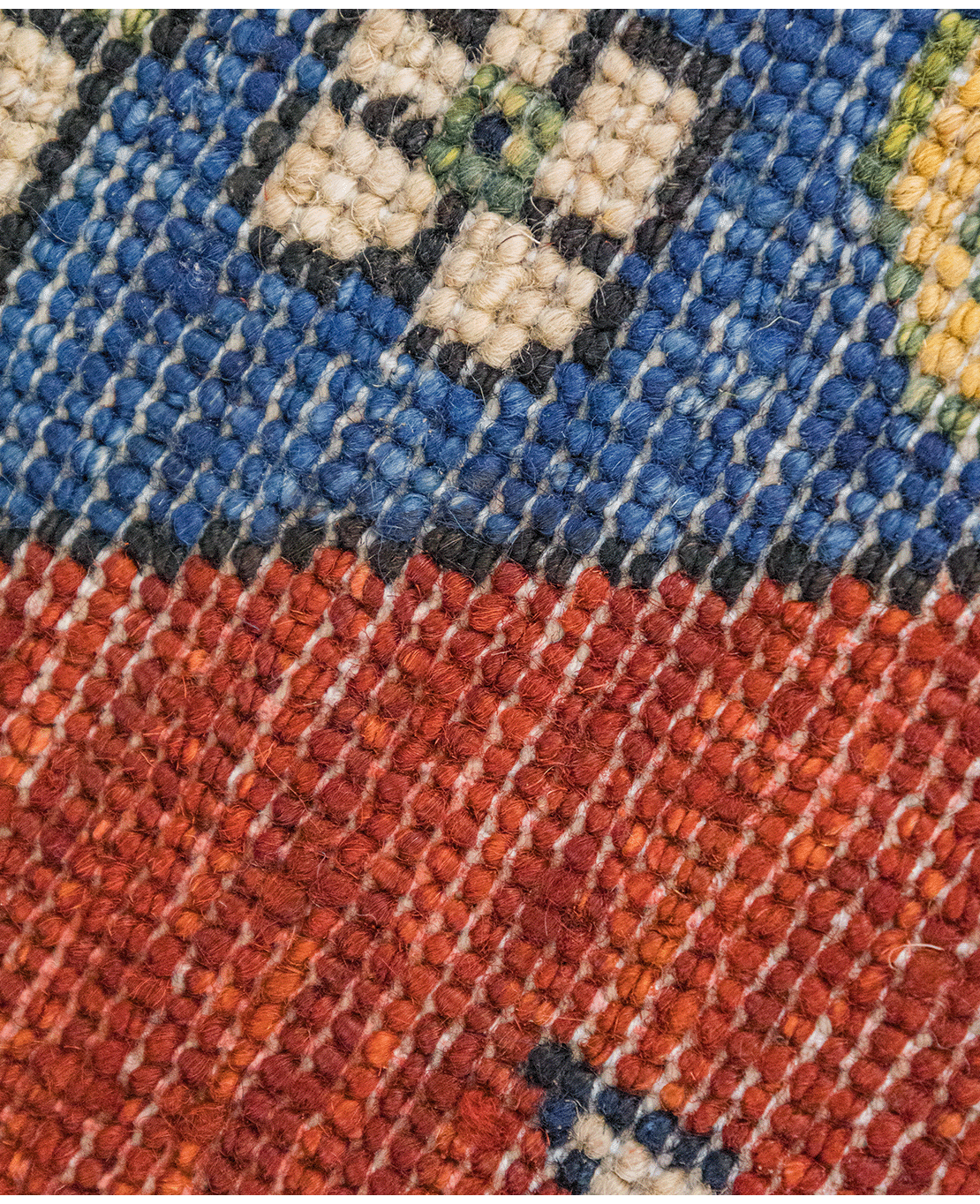 Afghan modern Ziegler hand-knotted wool rug - Image 5
