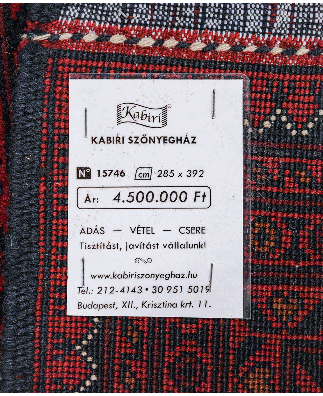 Super Khal Mohammadi hand-knotted wool rug - Image 7