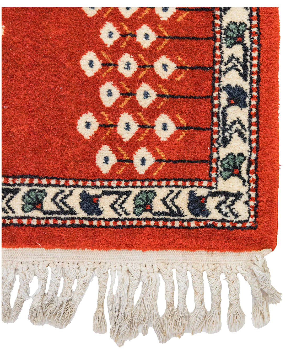 Tunisian handmade wool rug - Image 3