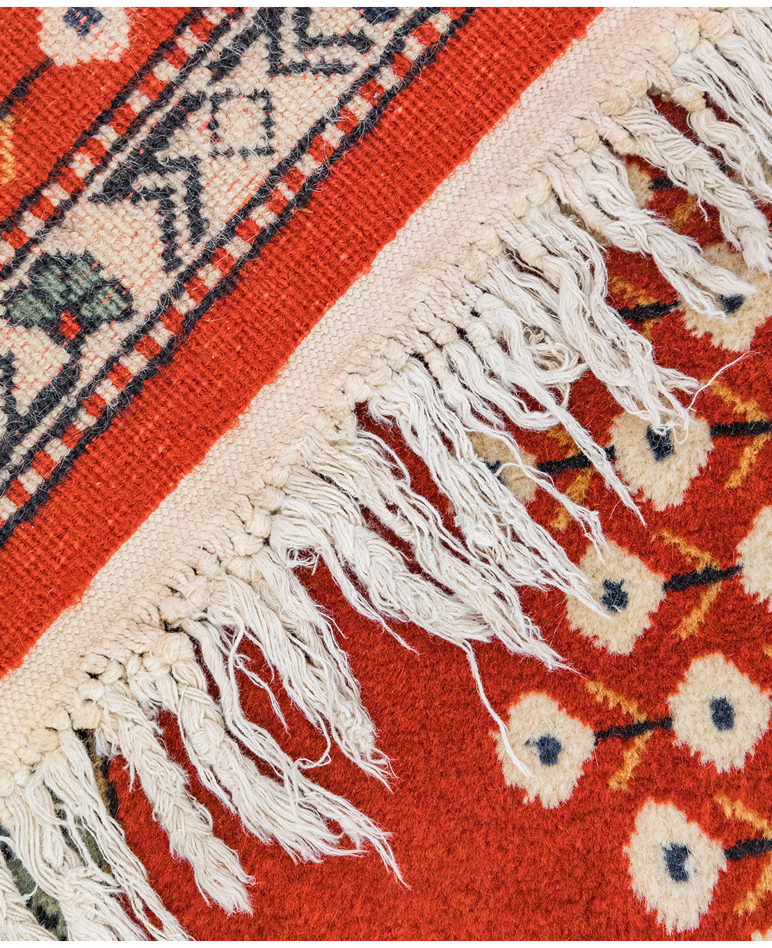 Tunisian handmade wool rug - Image 4