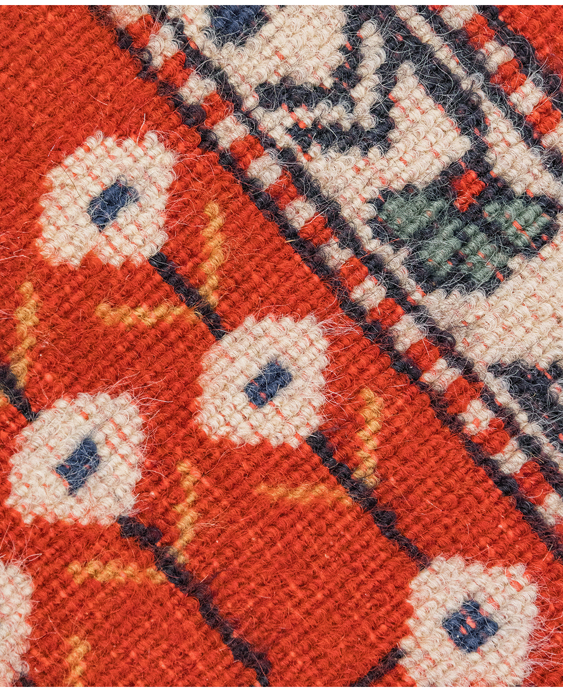 Tunisian handmade wool rug - Image 5