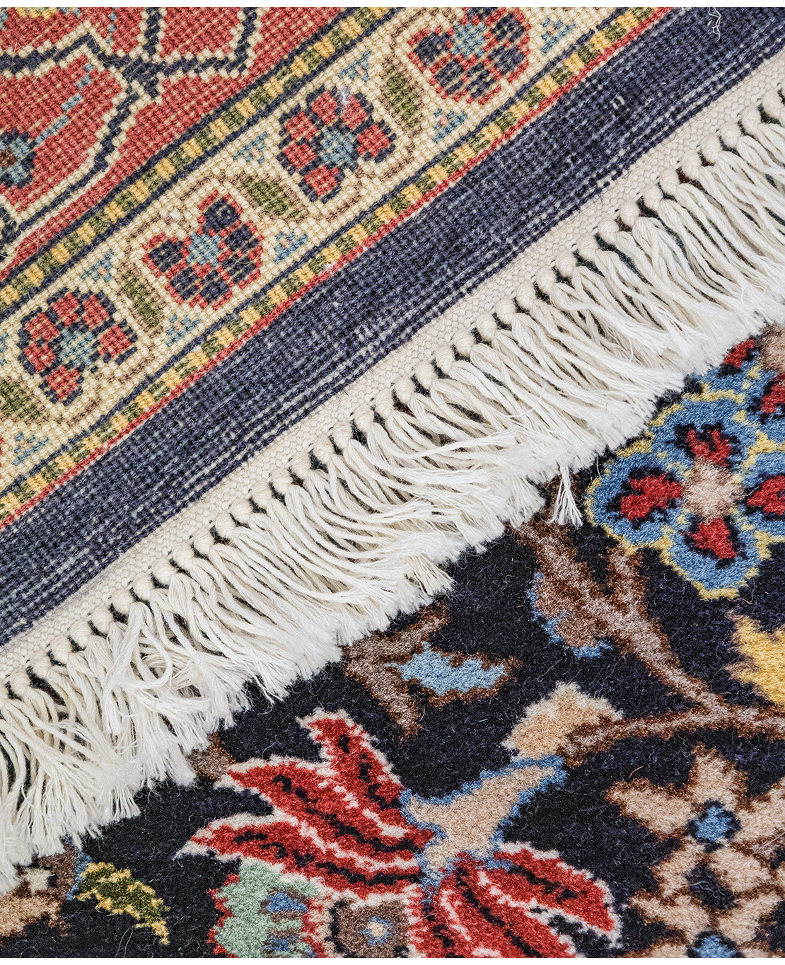 Iranian Meshed handmade wool rug - Image 4