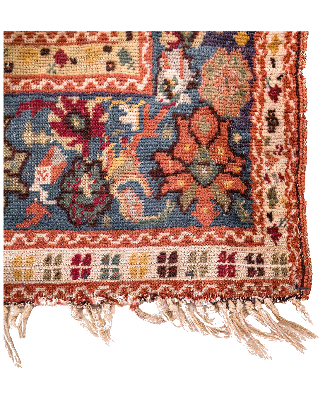 Transylvanian hand-knotted wool prayer rug - Image 2