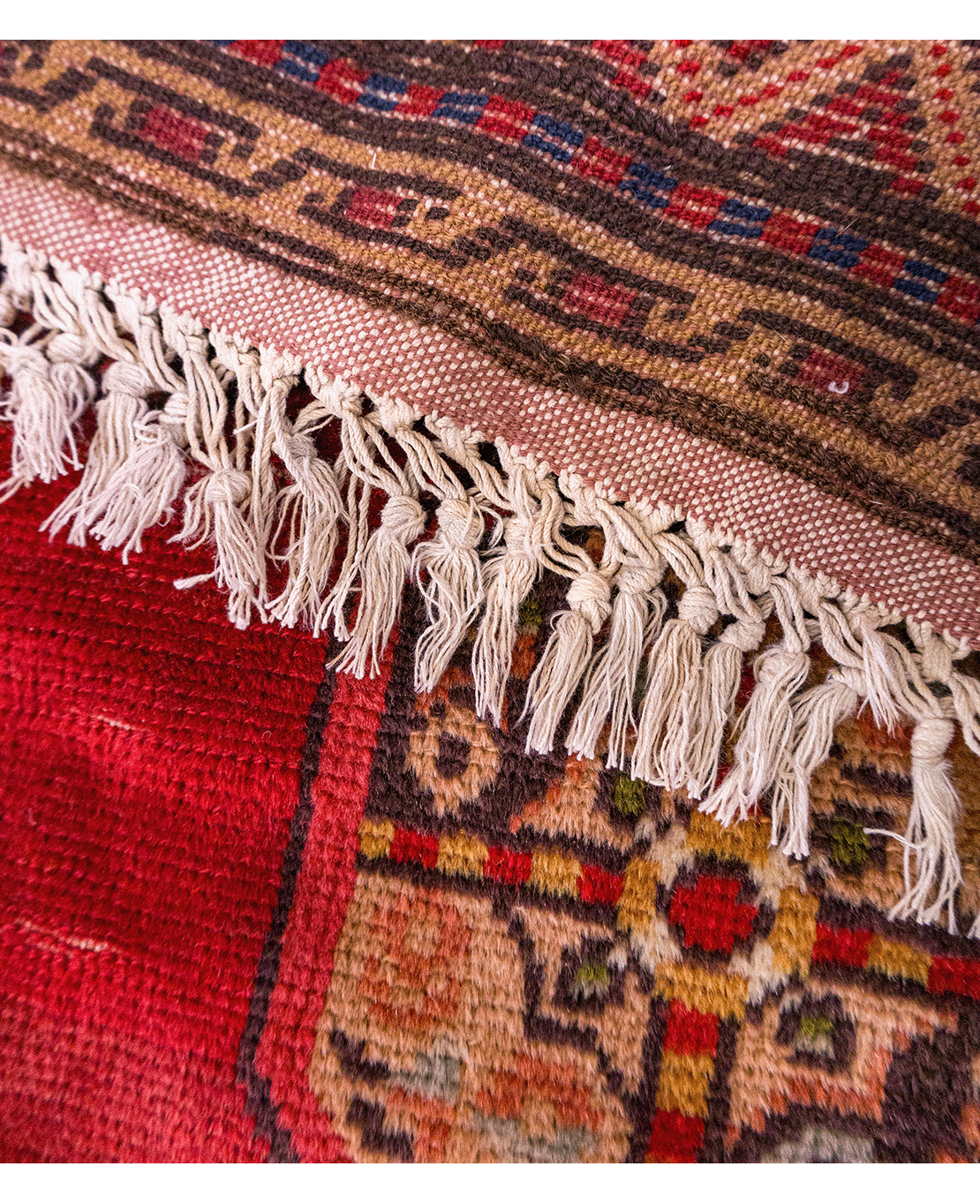 Transylvanian hand-knotted wool rug - Image 4