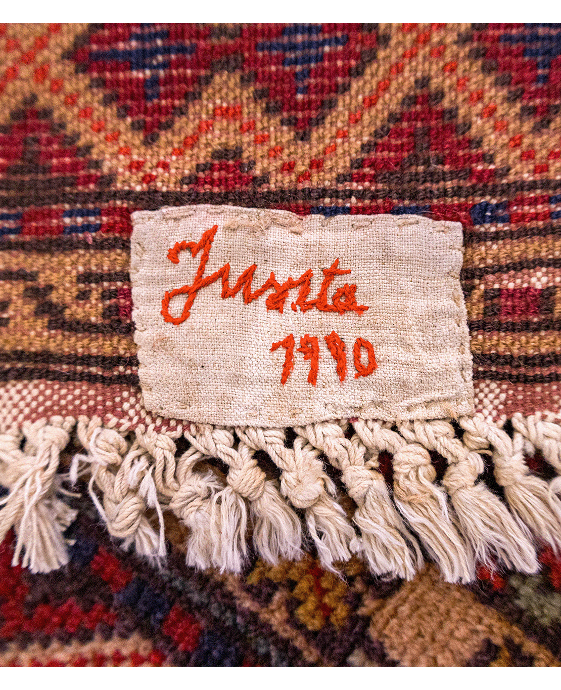 Transylvanian hand-knotted wool rug - Image 5