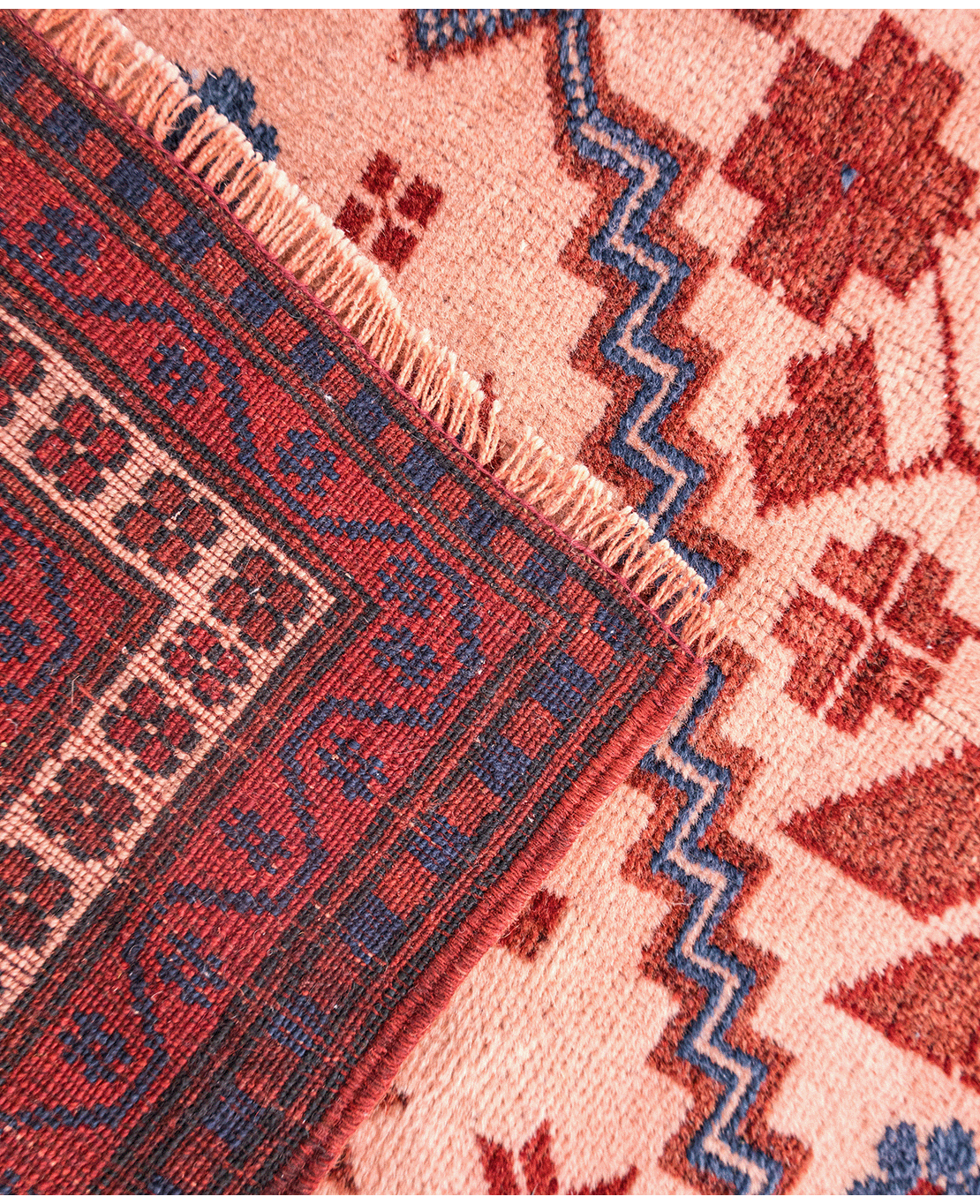 Iranian Baluch handmade wool rug - Image 4