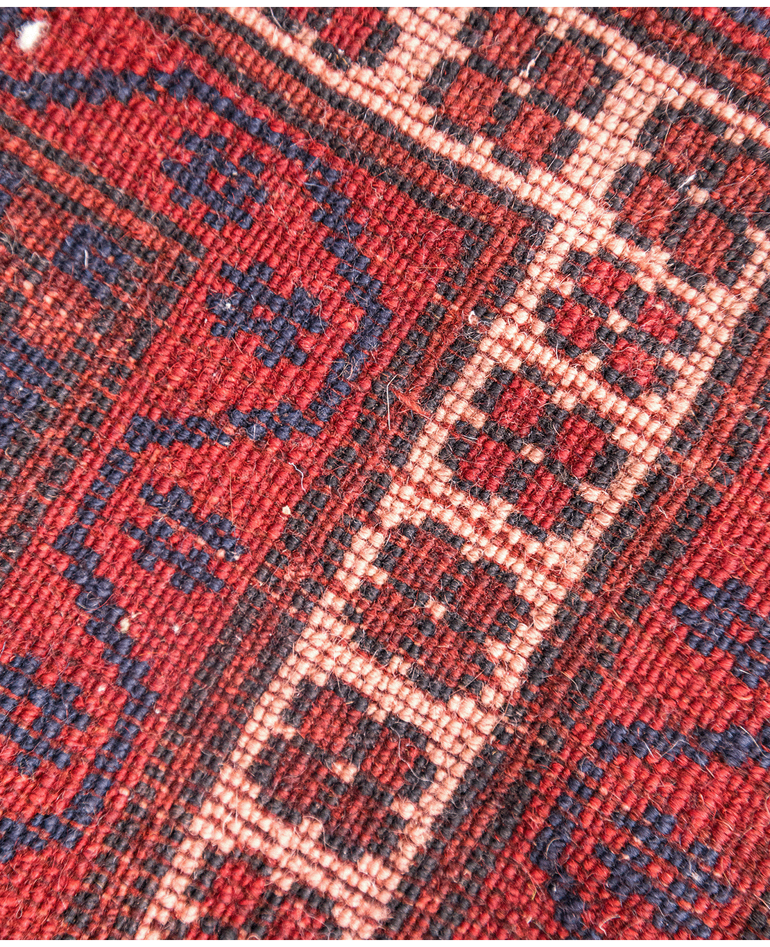 Iranian Baluch handmade wool rug - Image 5