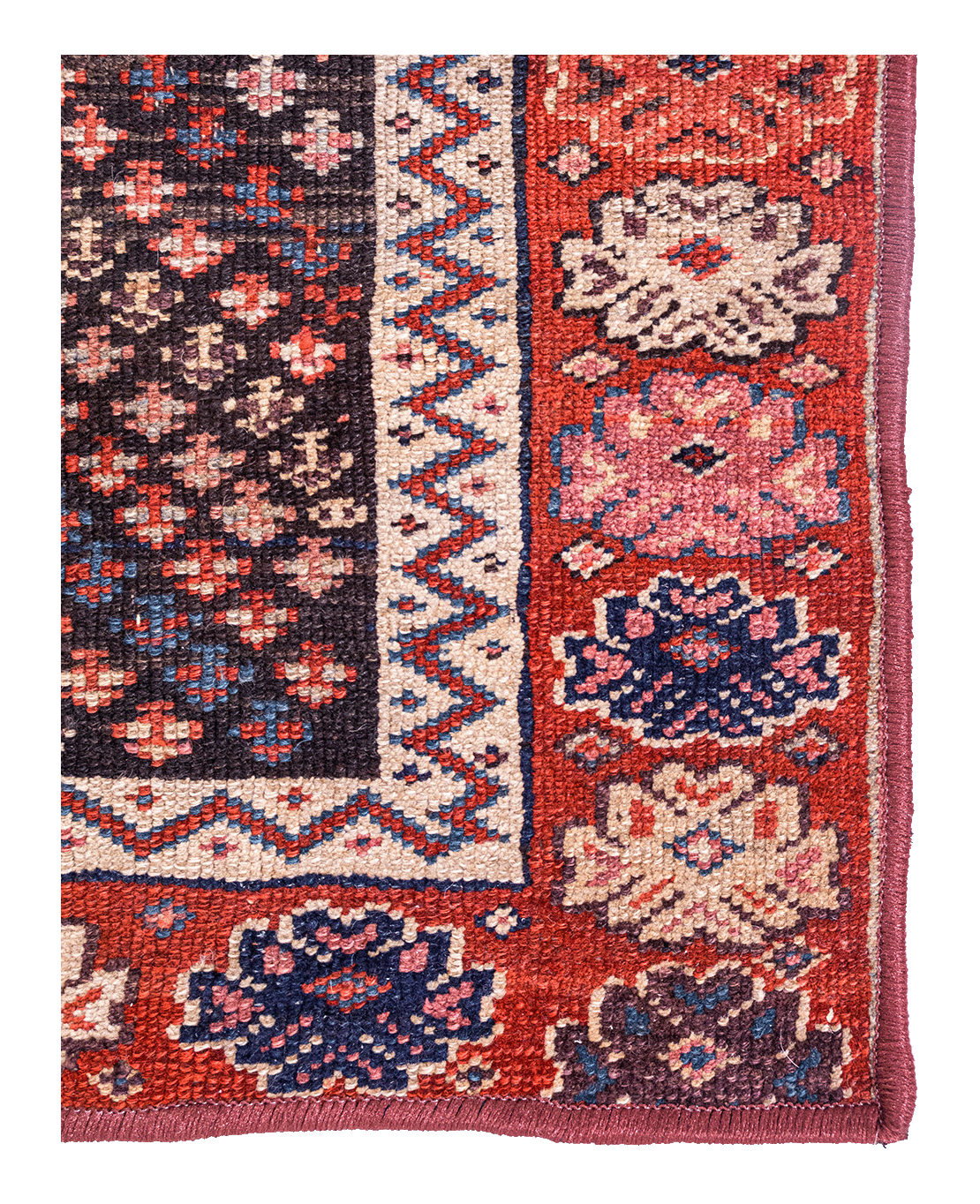 Iranian mahi-pattern handmade wool runner rug - Image 3
