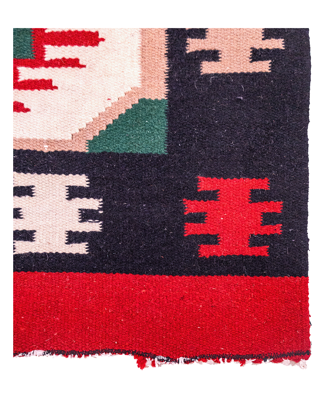 Torontál handwoven wool kilim - Image 2