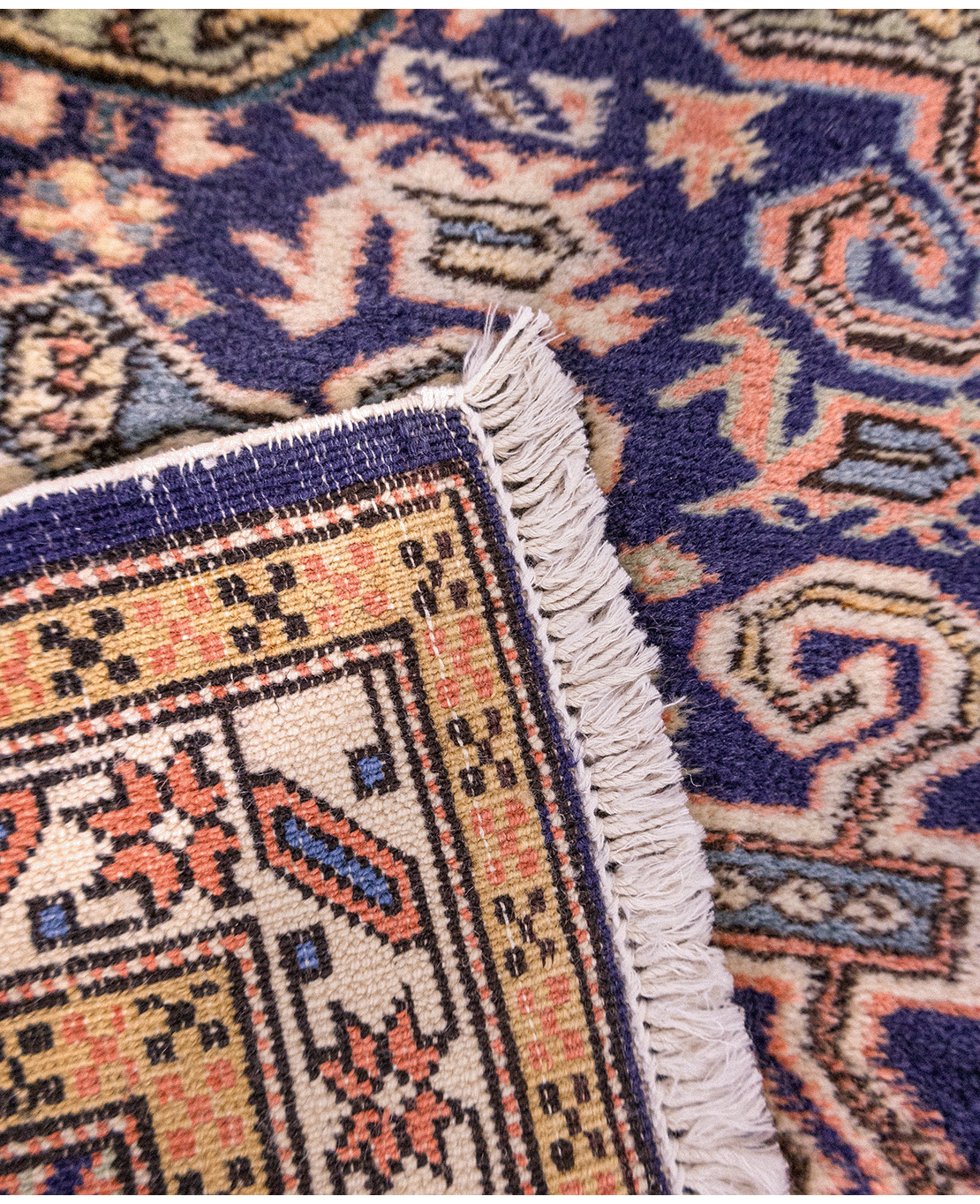 Caucasian Shirvan hand-knotted wool rug - Image 4
