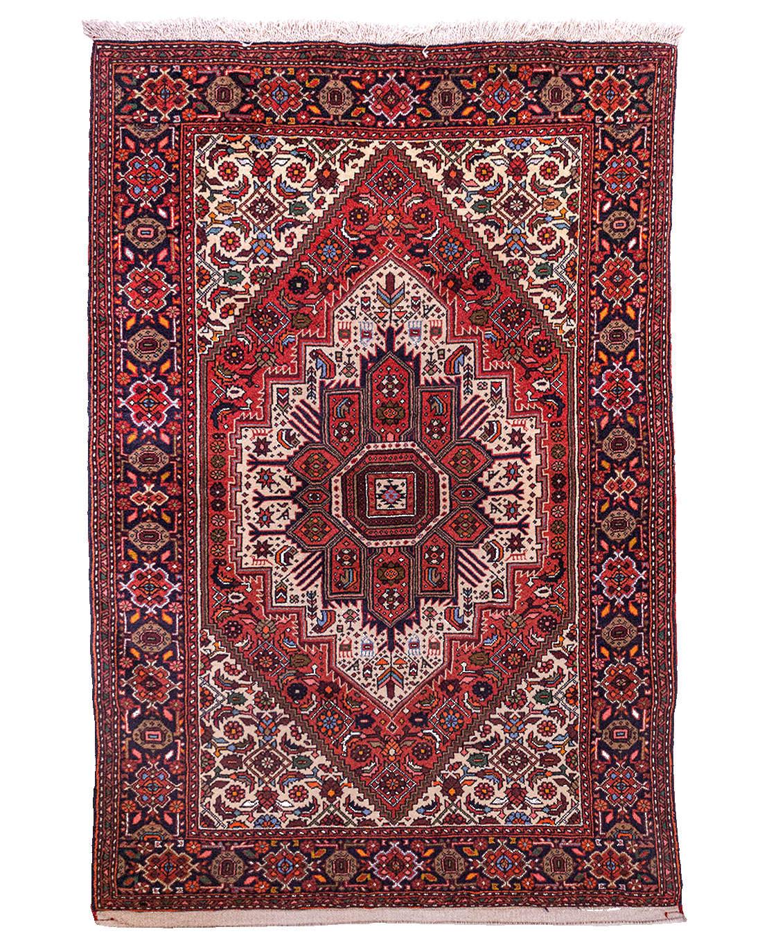 Iranian Bijar hand-knotted wool rug - Image 2