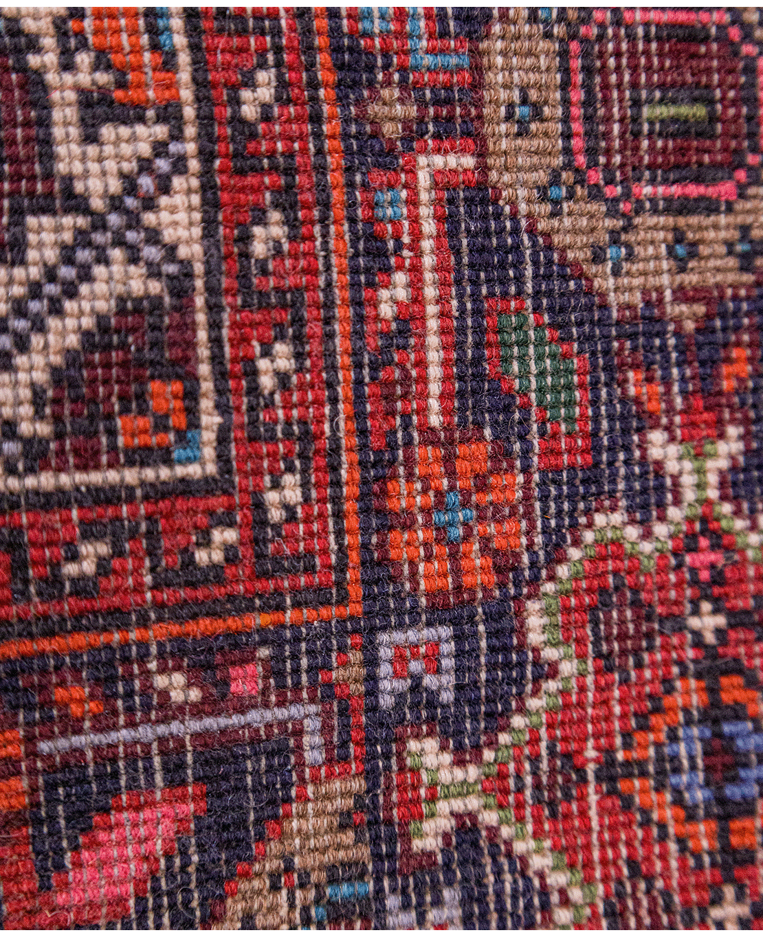 Iranian Bijar hand-knotted wool rug - Image 6