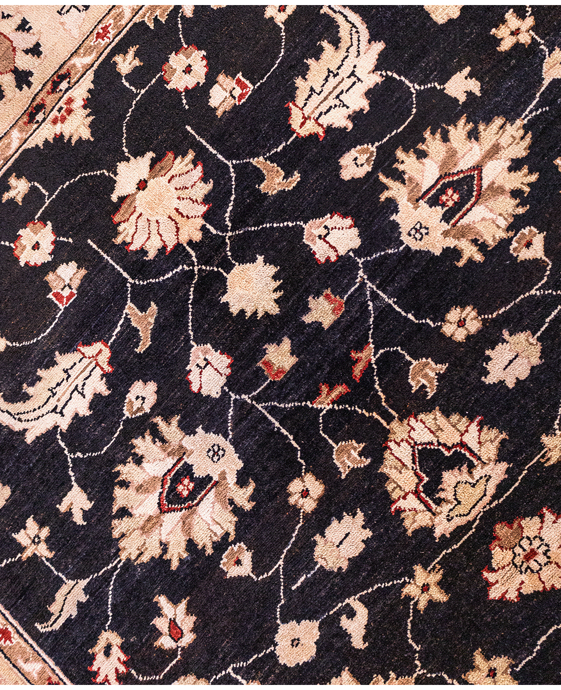 Afghan Ziegler hand-knotted wool rug - Image 3