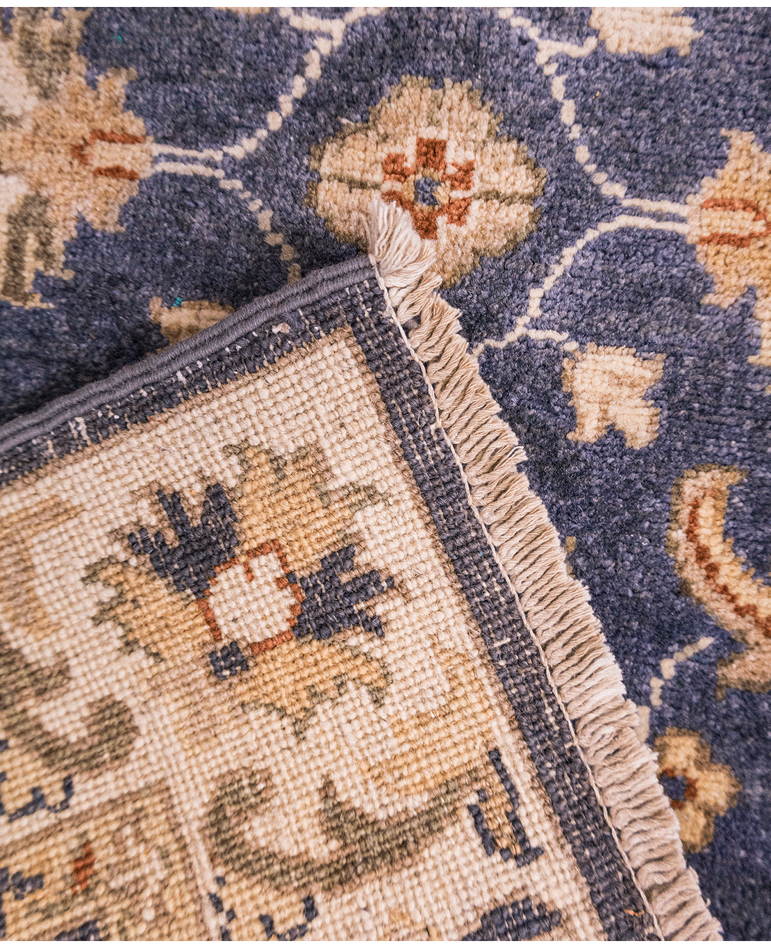 Afghan Ziegler hand-knotted wool rug - Image 4