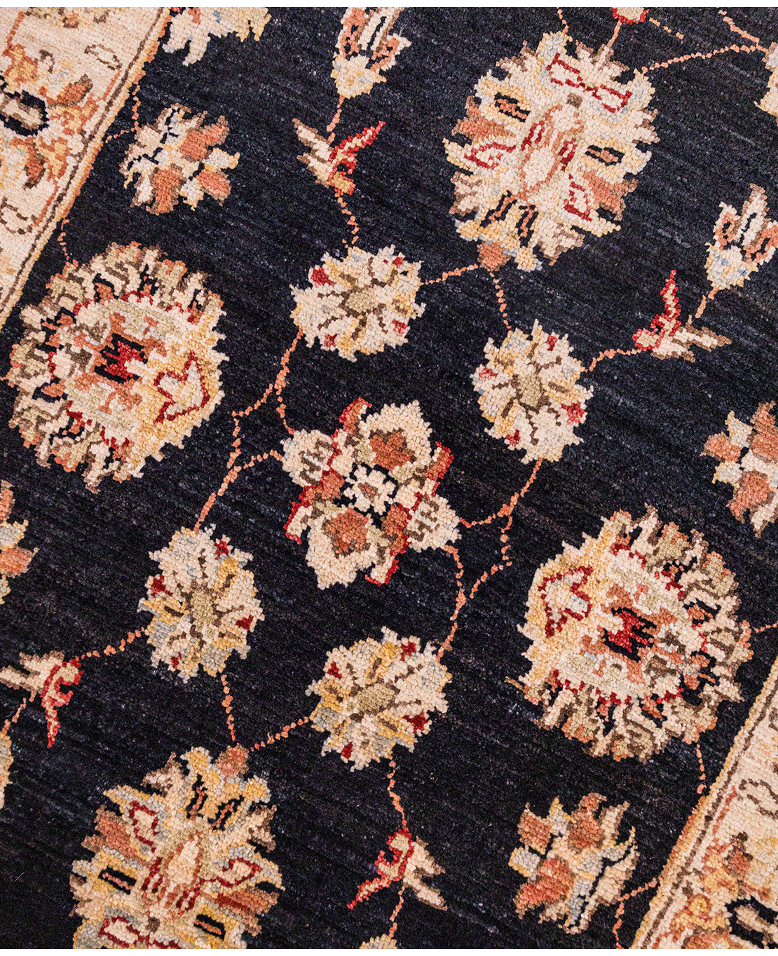 Afghan Ziegler hand-knotted wool rug - Image 2