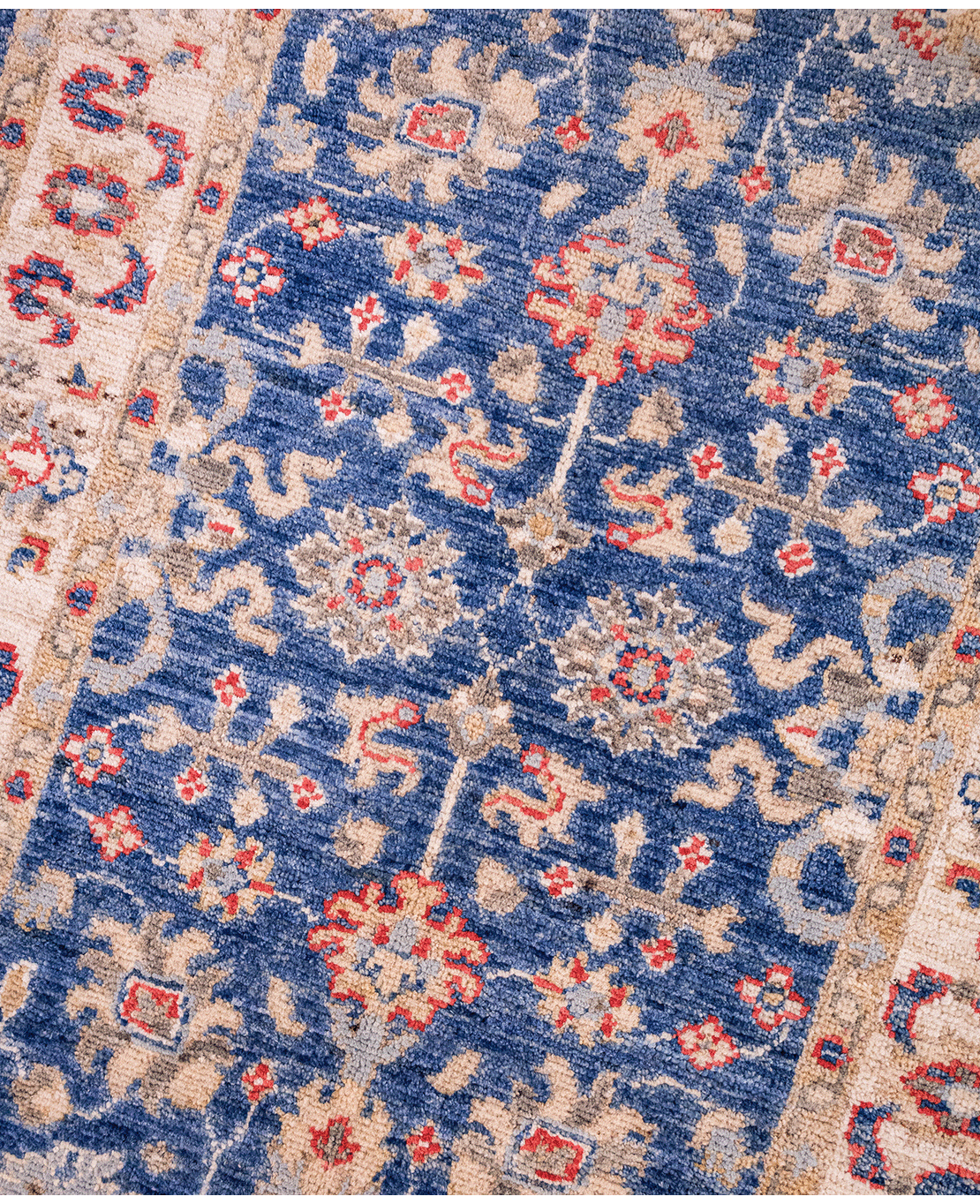 Afghan Ziegler hand-knotted wool rug - Image 3