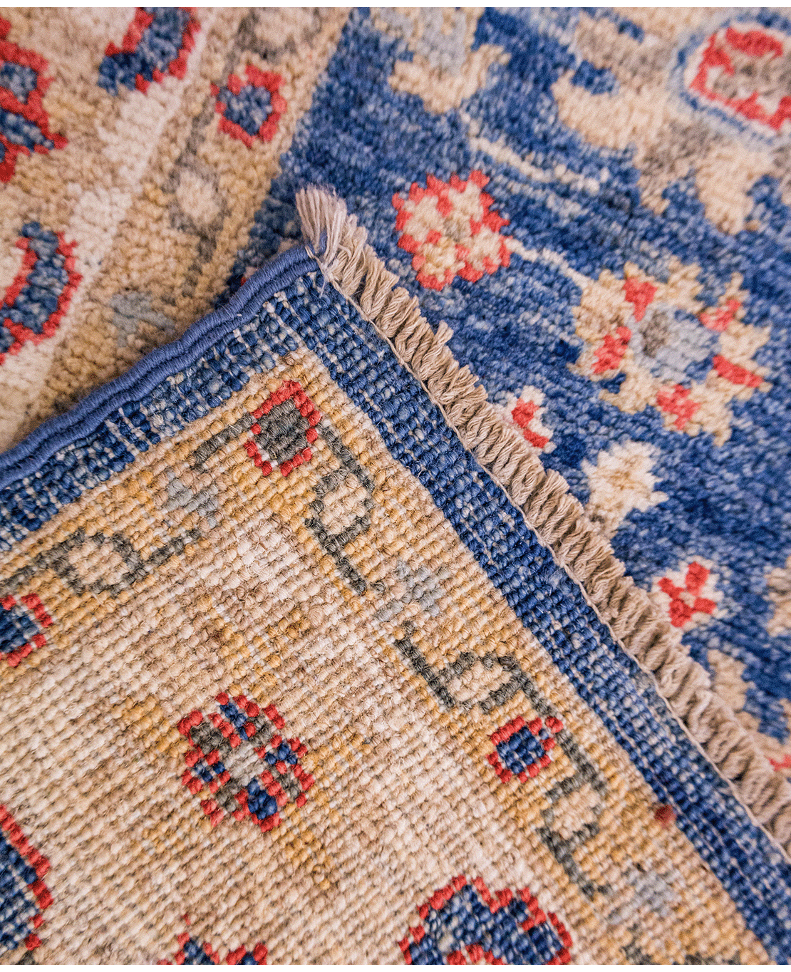 Afghan Ziegler hand-knotted wool rug - Image 4
