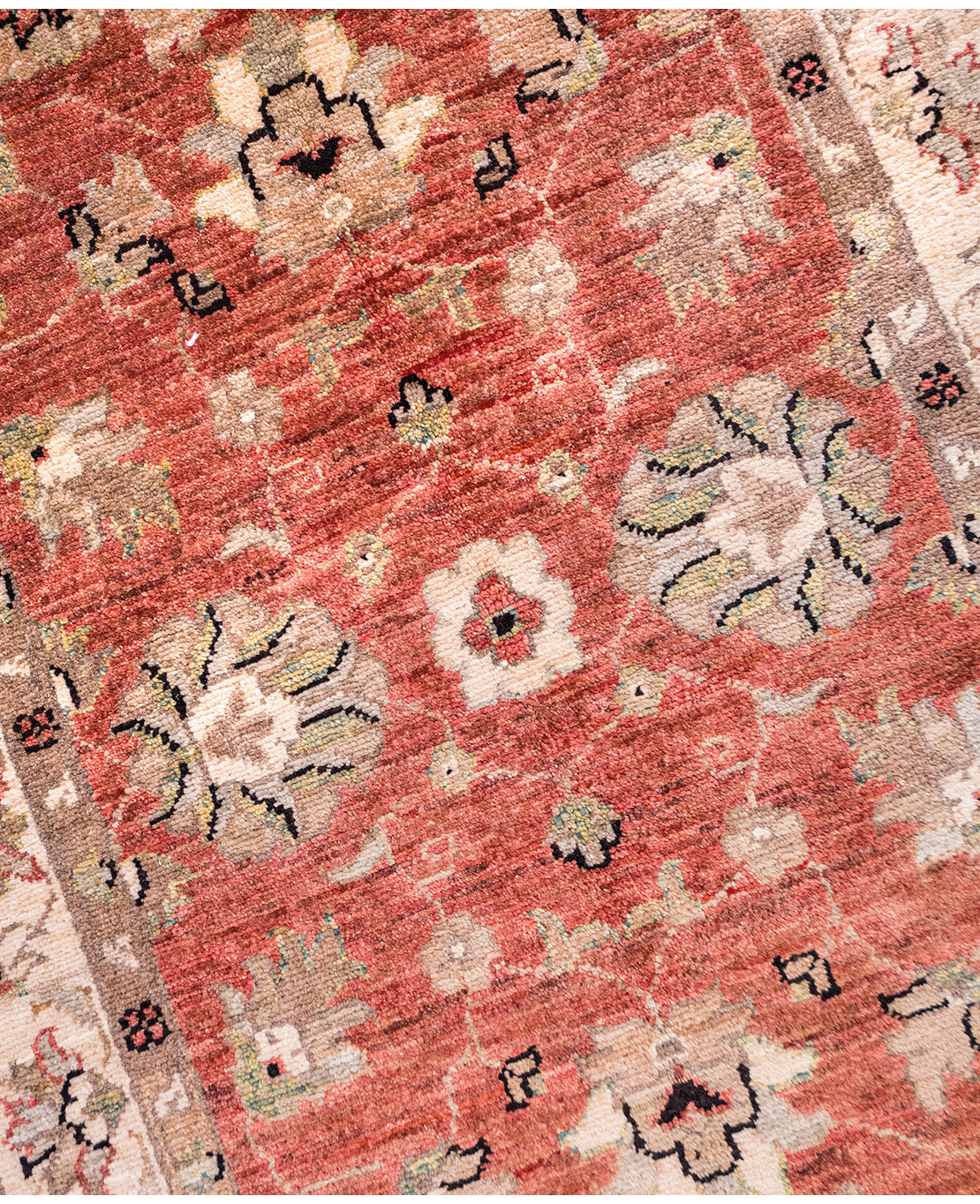 Afghan Ziegler hand-knotted wool rug - Image 3