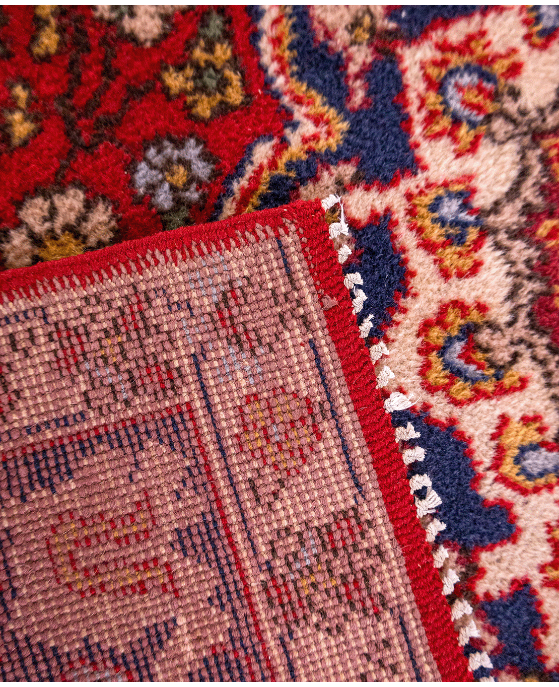 Transylvanian hand-knotted wool rug - Image 4