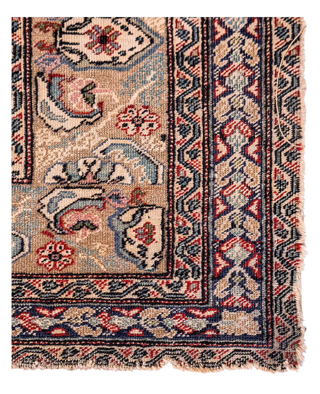 Turkish usak handmade wool rug - Image 2