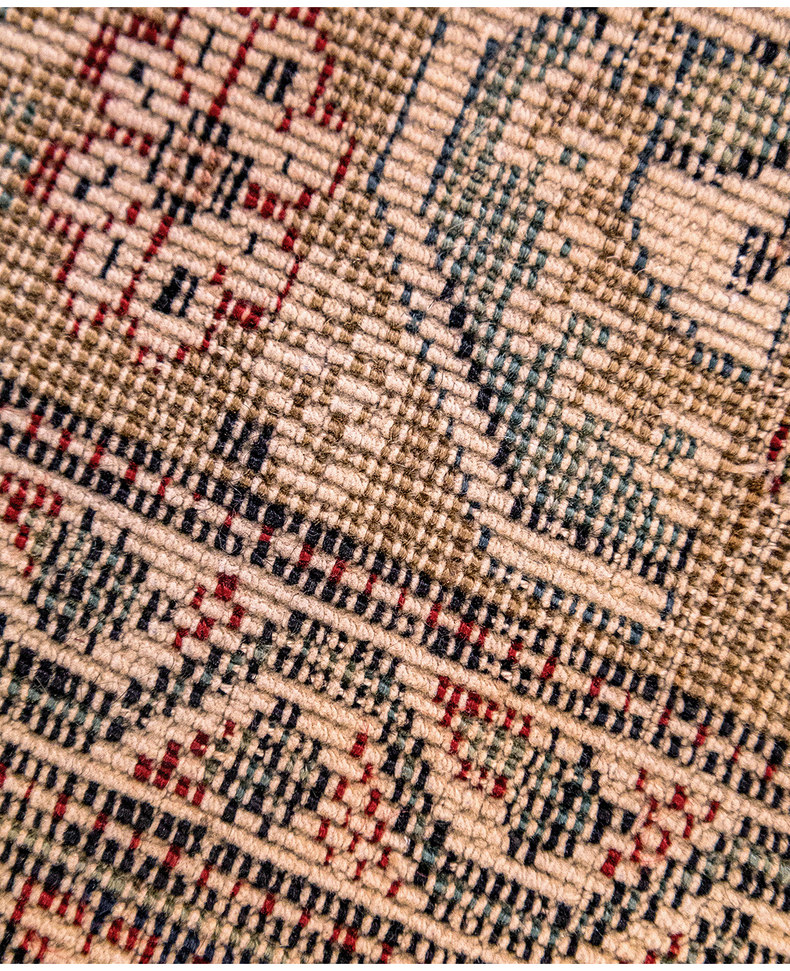 Turkish usak handmade wool rug - Image 5