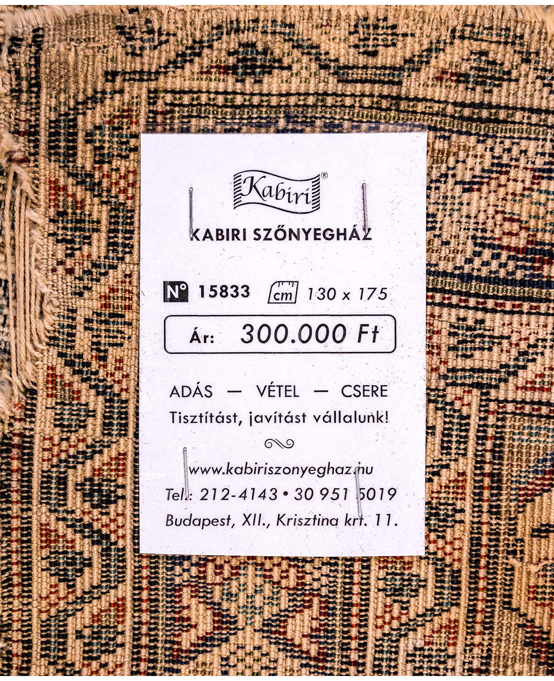 Turkish usak handmade wool rug - Image 6
