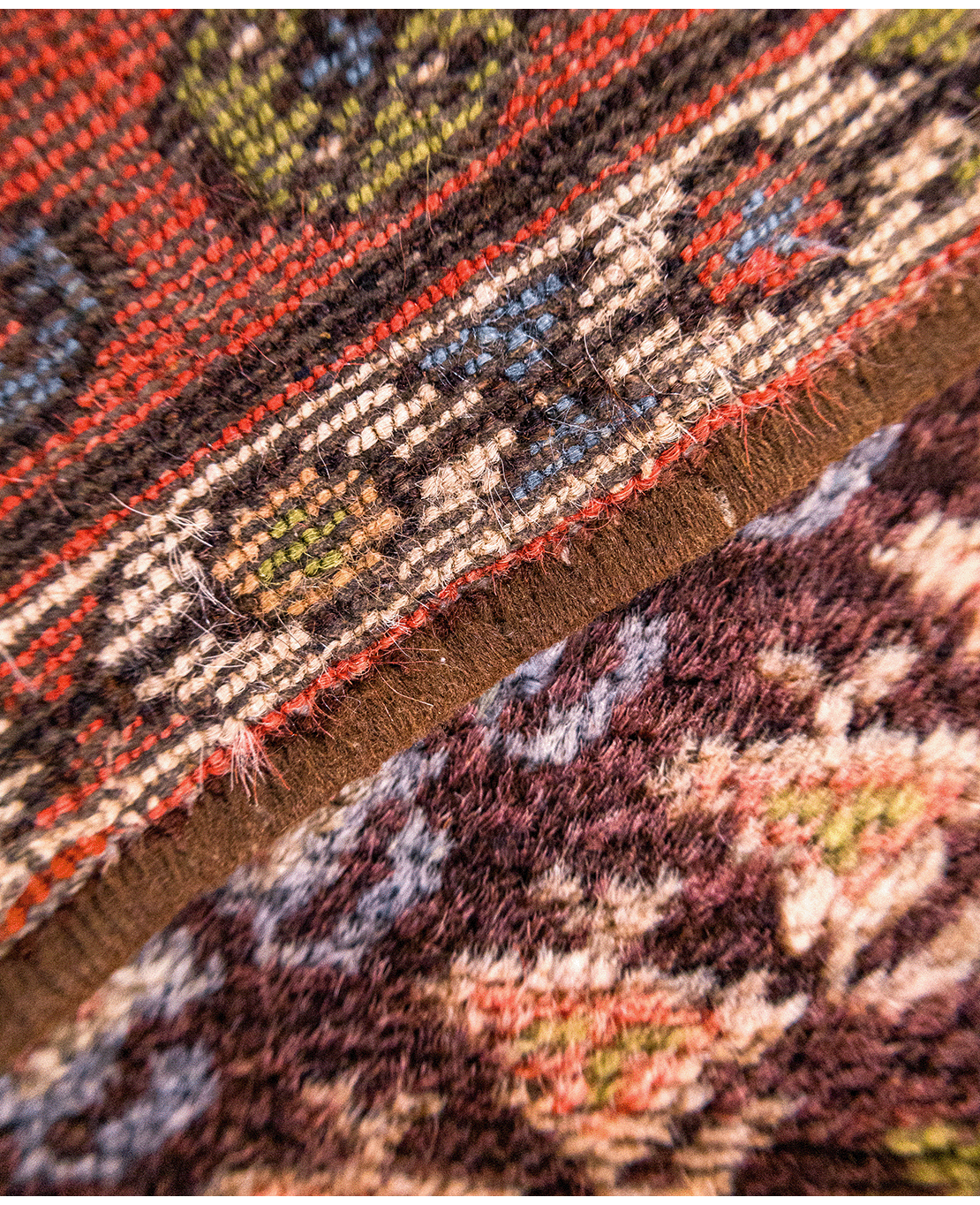 Transylvanian hand-knotted wool rug - Image 4