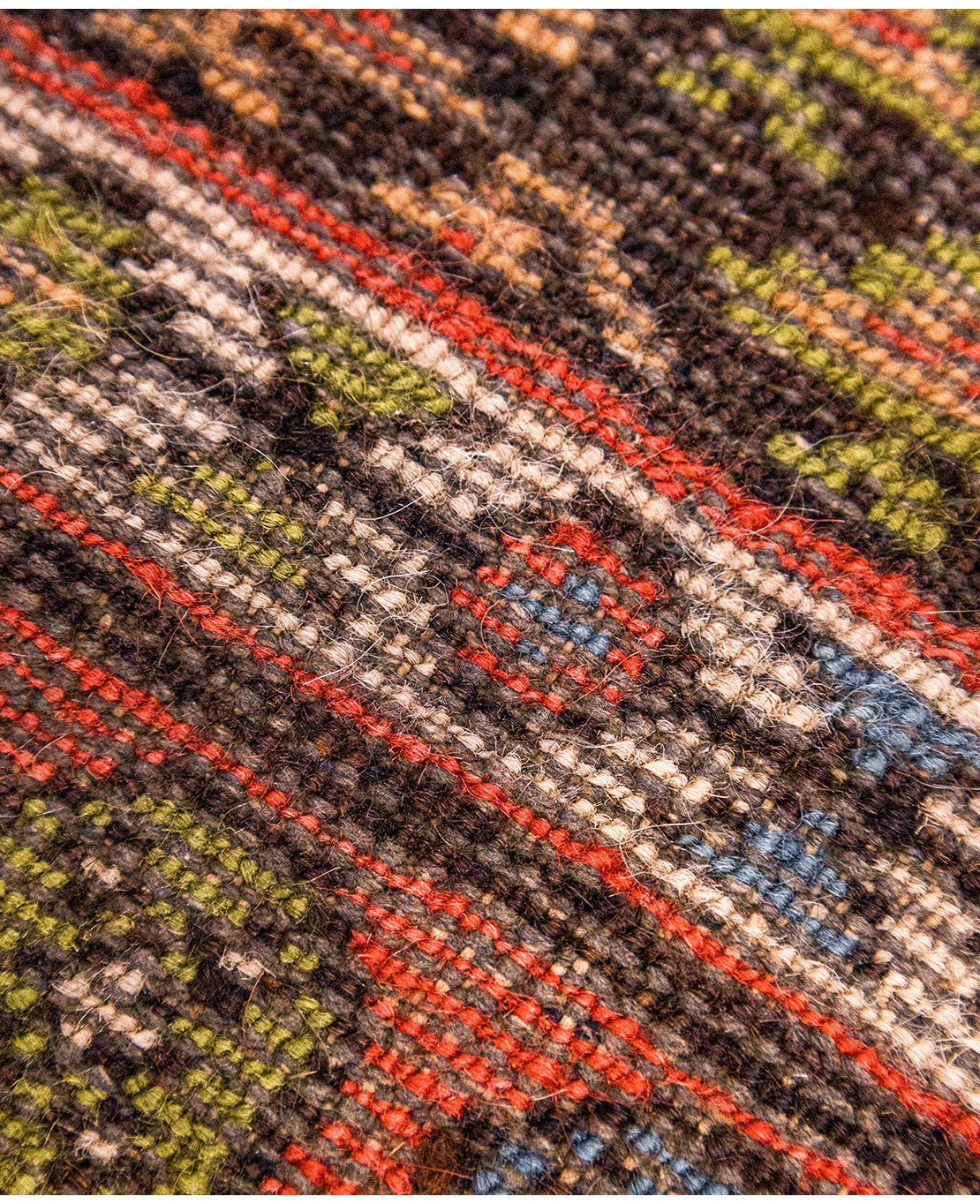 Transylvanian hand-knotted wool rug - Image 5