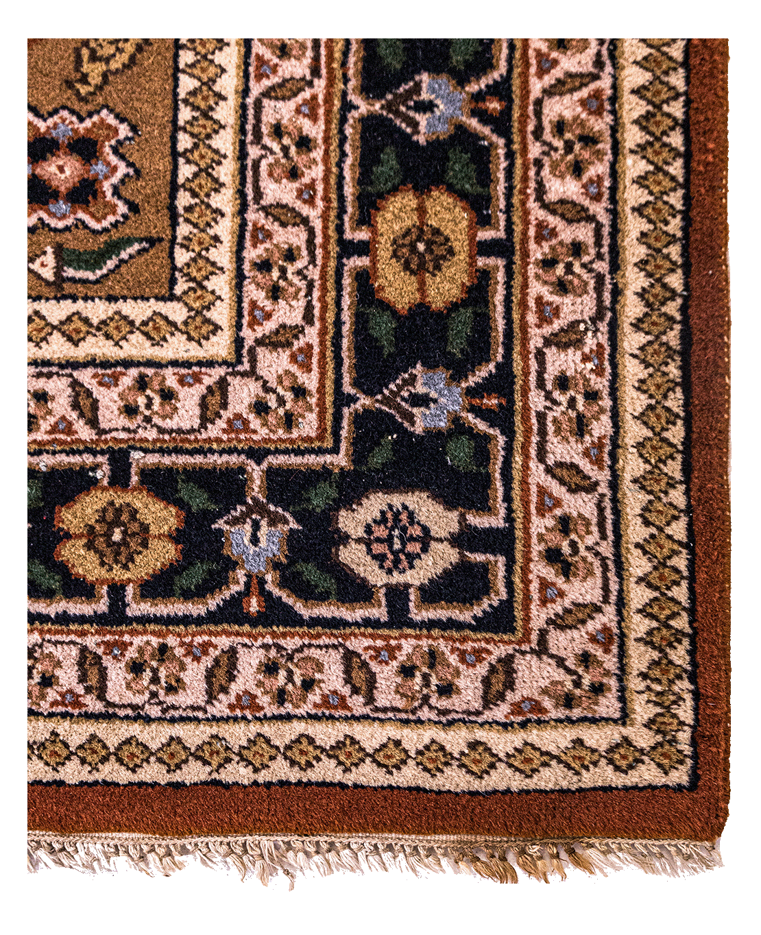 Indian Kazak hand-knotted wool rug - Image 2