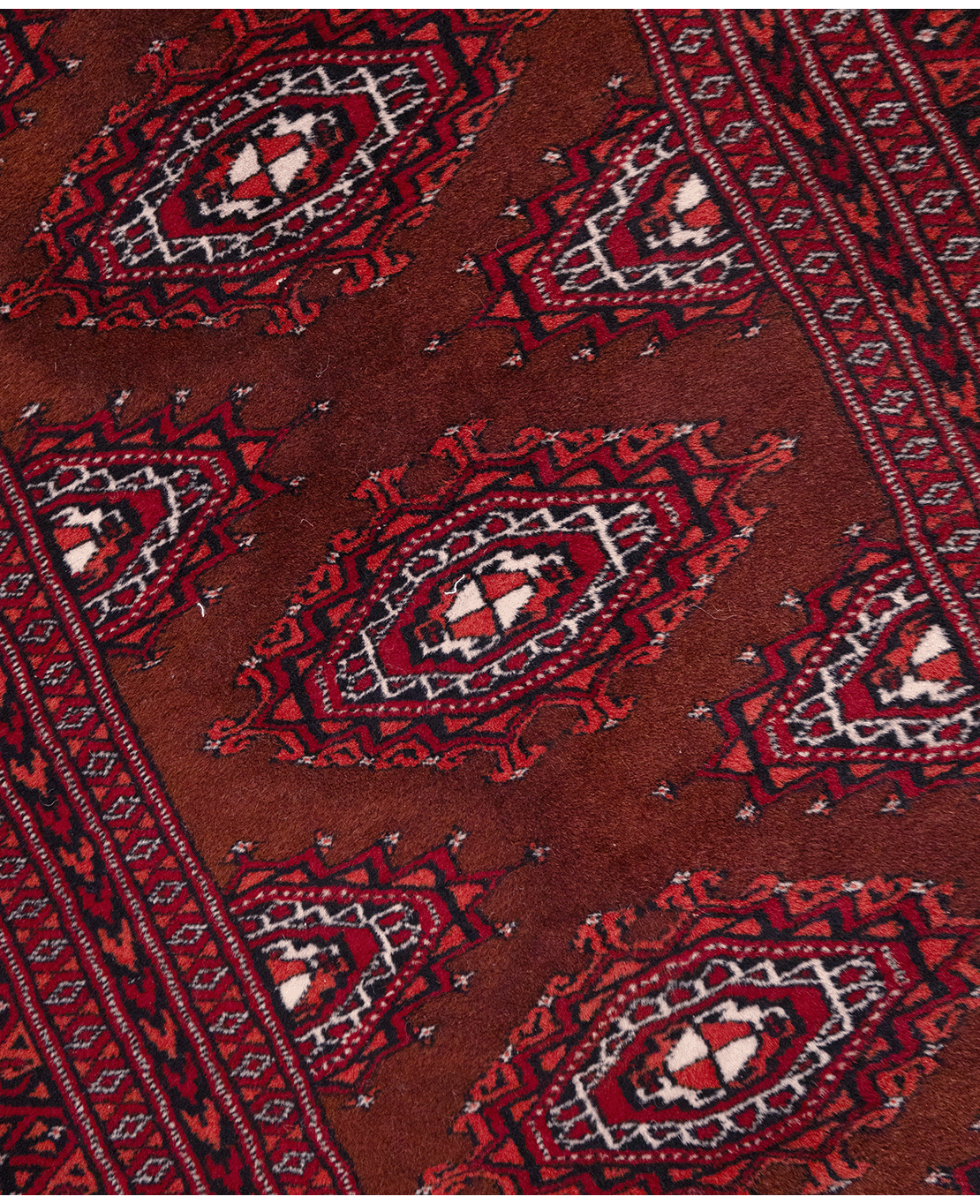 Pakistani 3ply handmade wool rug - Image 2