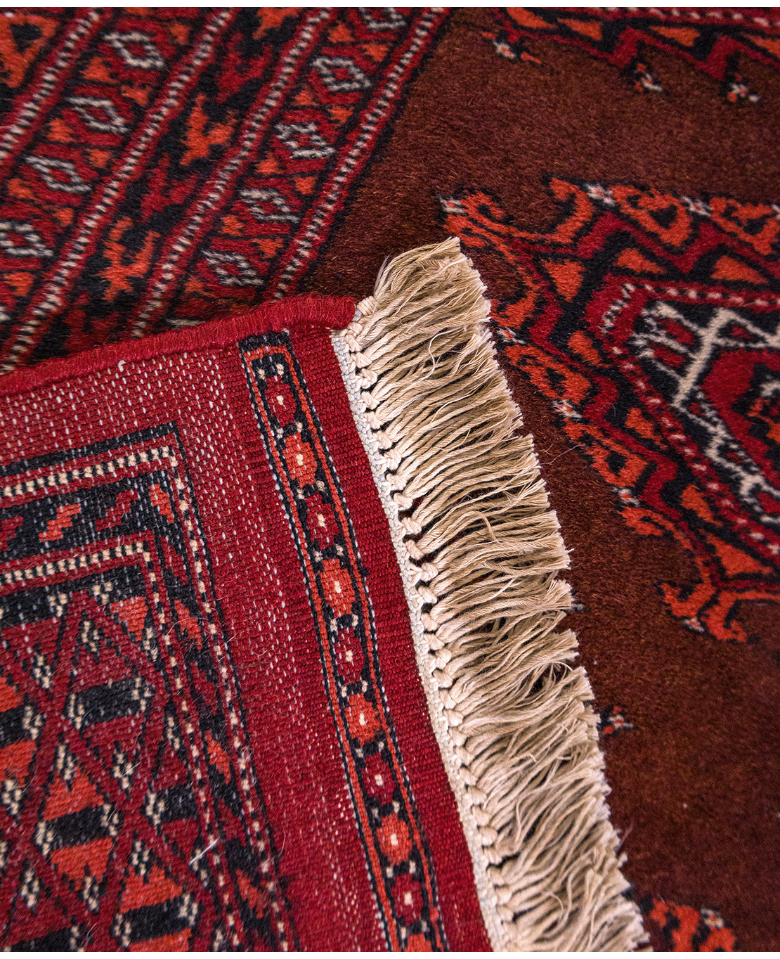 Pakistani 3ply handmade wool rug - Image 4